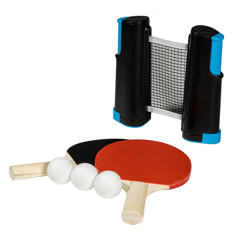 Load image into Gallery viewer, Sportx oprolbare tafeltennisnet met 2 batjes