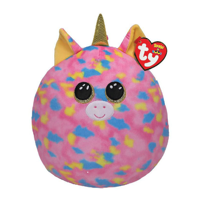 Load image into Gallery viewer, Ty beanie ty squish a boo fantasia unicorn, 20cm