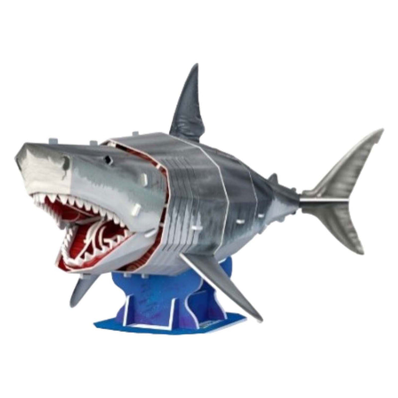 Load image into Gallery viewer, Cubic fun 3d puzzel national geographic witte haai