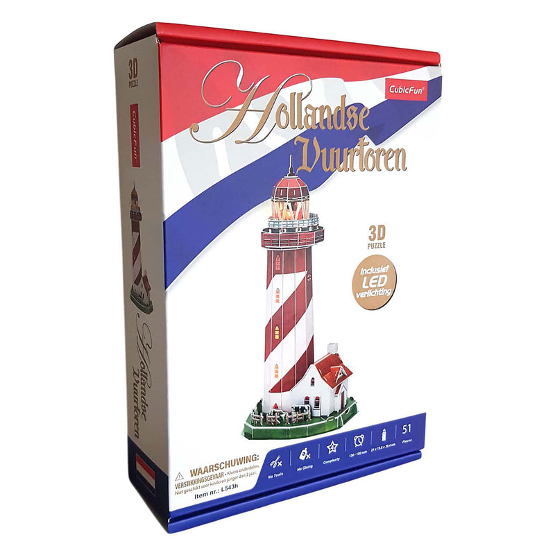 Load image into Gallery viewer, Cubic fun 3d puzzel vuurtoren led, 51st.