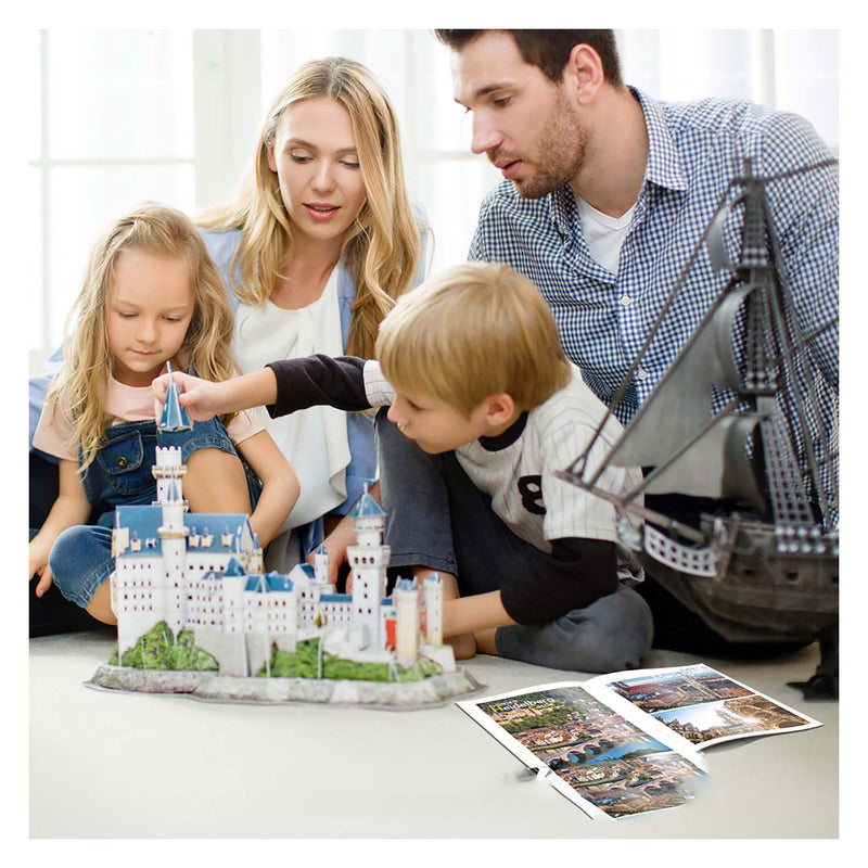 Load image into Gallery viewer, Cubic fun national geographic - 3d-puzzel - 3d-puzzel ng kasteel neuschwanstein