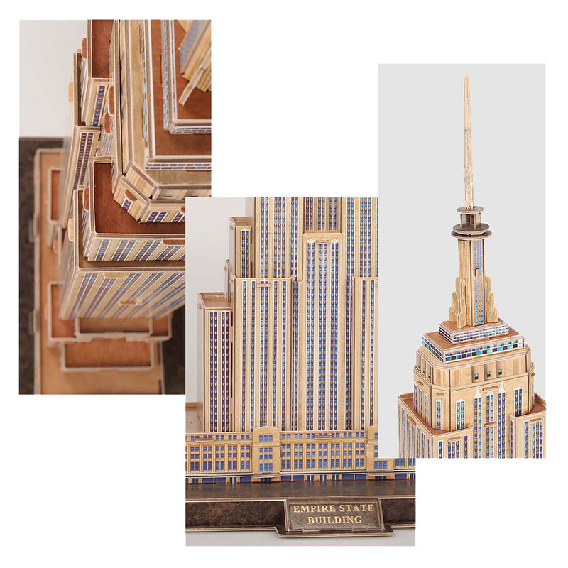 Load image into Gallery viewer, Cubic fun 3d puzzel national geographic empire state building