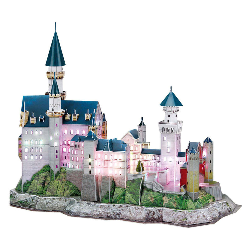 Load image into Gallery viewer, Cubic fun 3d puzzel neuschwanstein kasteel met led verlichting