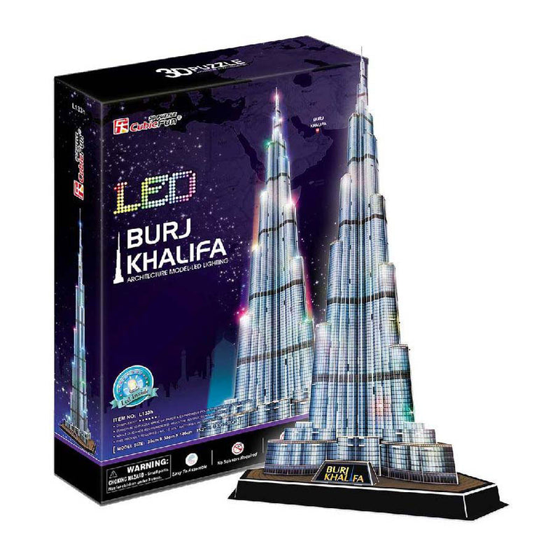 Load image into Gallery viewer, Cubic fun 3d-puzzel burj khalifa led (2010327)
