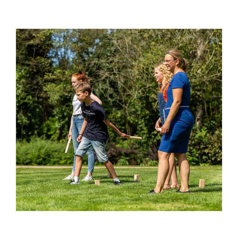 Load image into Gallery viewer, Outdoor play kubb houten werpspel fsc met draagtas