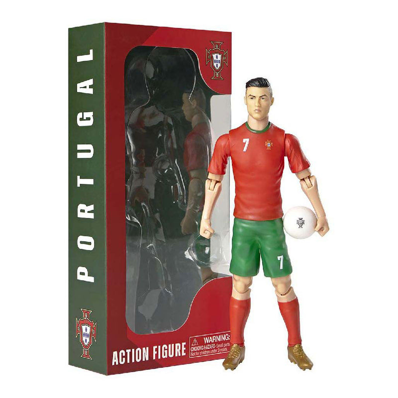 Afbeelding laden in galerijviewer, Voetbalfiguur portugal cristiano ronaldo, 20cm