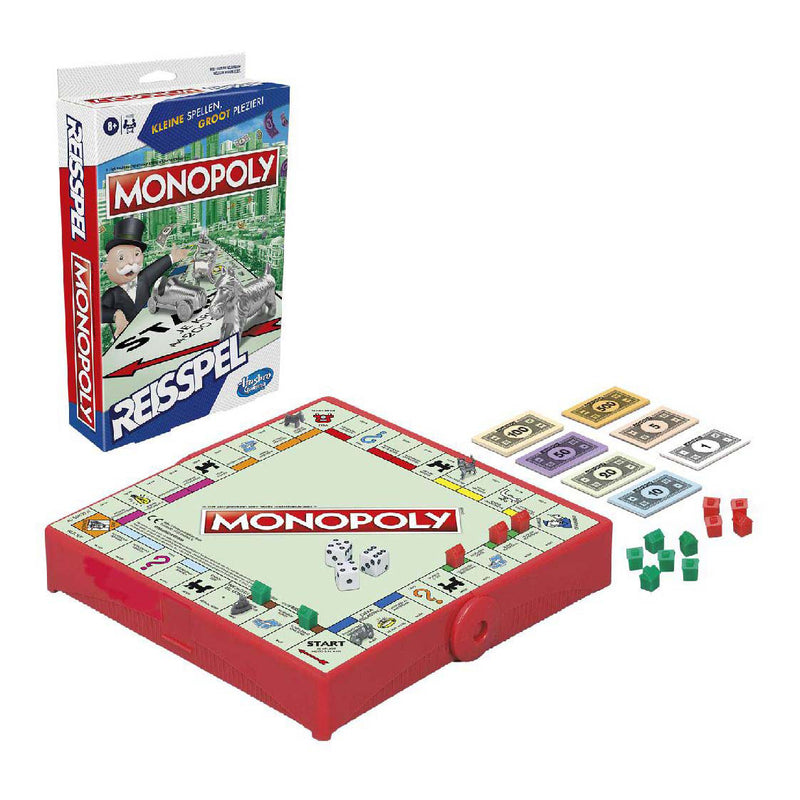 Load image into Gallery viewer, Hasbro monopoly reisspel 2-4 spelers