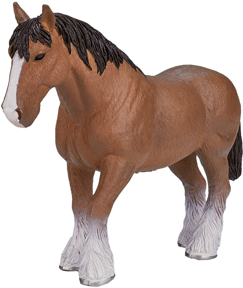 Afbeelding laden in galerijviewer, Mojo horse world clydesdale paard bruin - 387070