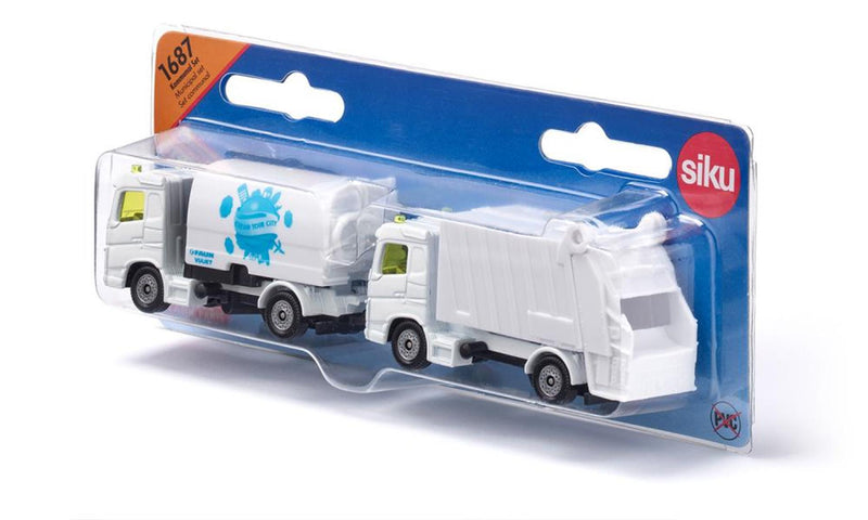 Load image into Gallery viewer, Siku veegmachine vuilniswagen 1:87