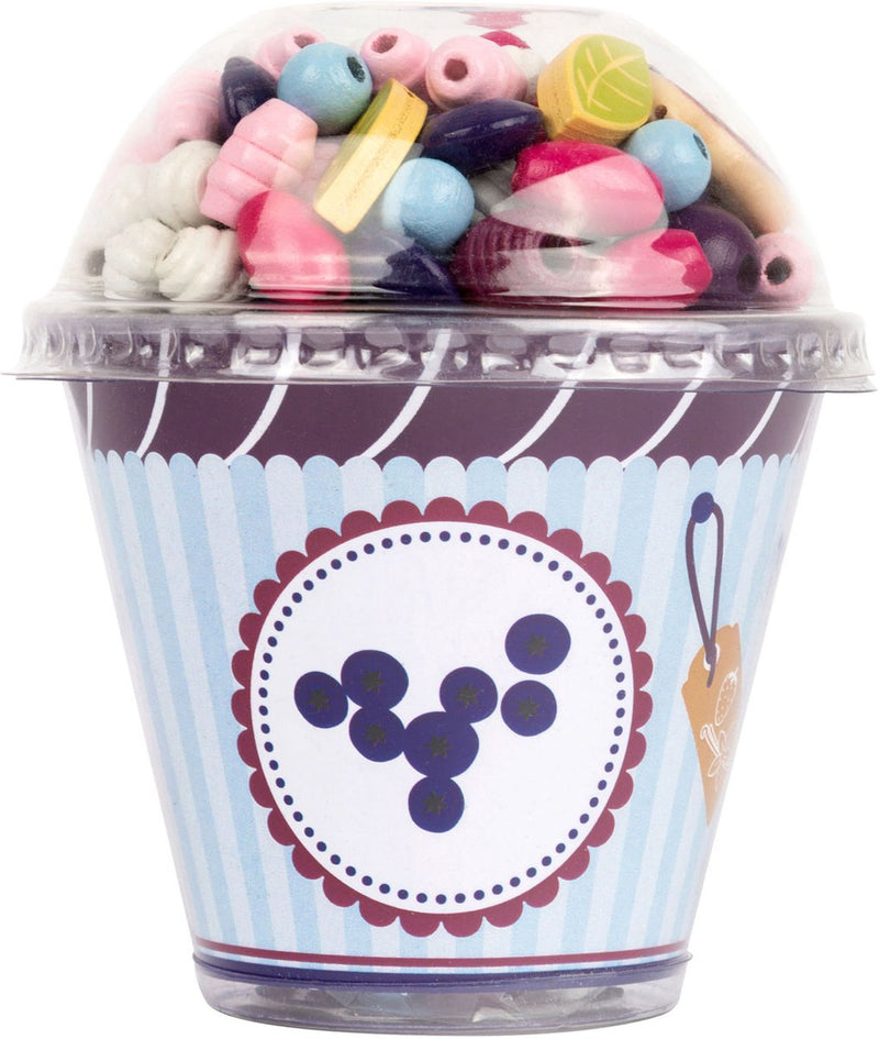 Load image into Gallery viewer, Small foot - houten kralen sieraden maken cupcake