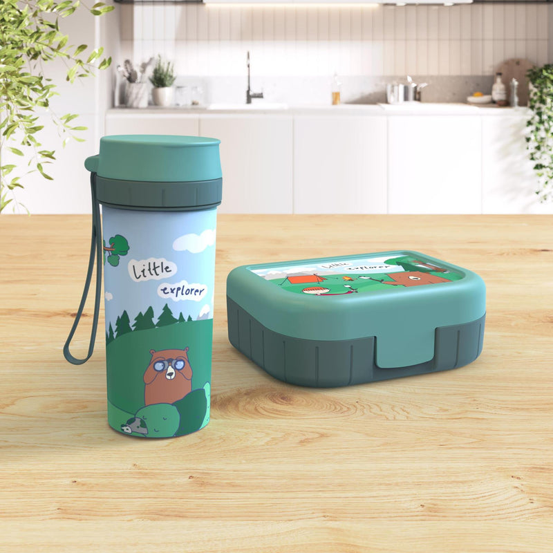 Load image into Gallery viewer, Rotho lunchset to go kids explorer boys