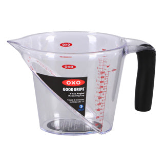 Load image into Gallery viewer, Oxo maatbeker 1 liter van bovenaf leesbaar | 2 stuks