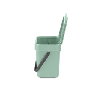 Load image into Gallery viewer, Brabantia sort go aanrecht afvalbakje - 3 liter - jade green