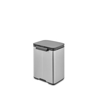 Load image into Gallery viewer, Brabantia bo prullenbak - 4 liter - badkamer - matt steel fingerprint proof