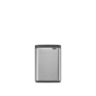 Load image into Gallery viewer, Brabantia bo afvalemmer, 4l - matt steel fingerprint proof