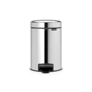 Load image into Gallery viewer, Brabantia newicon prullenbak - 3 liter - badkamer - brilliant steel