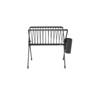 Load image into Gallery viewer, Brabantia sinkside afdruiprek - inklapbaar - met bestekhouder - compact - dark grey