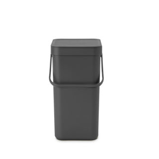 Load image into Gallery viewer, Brabantia sort go prullenbak - 12 liter - dark grey