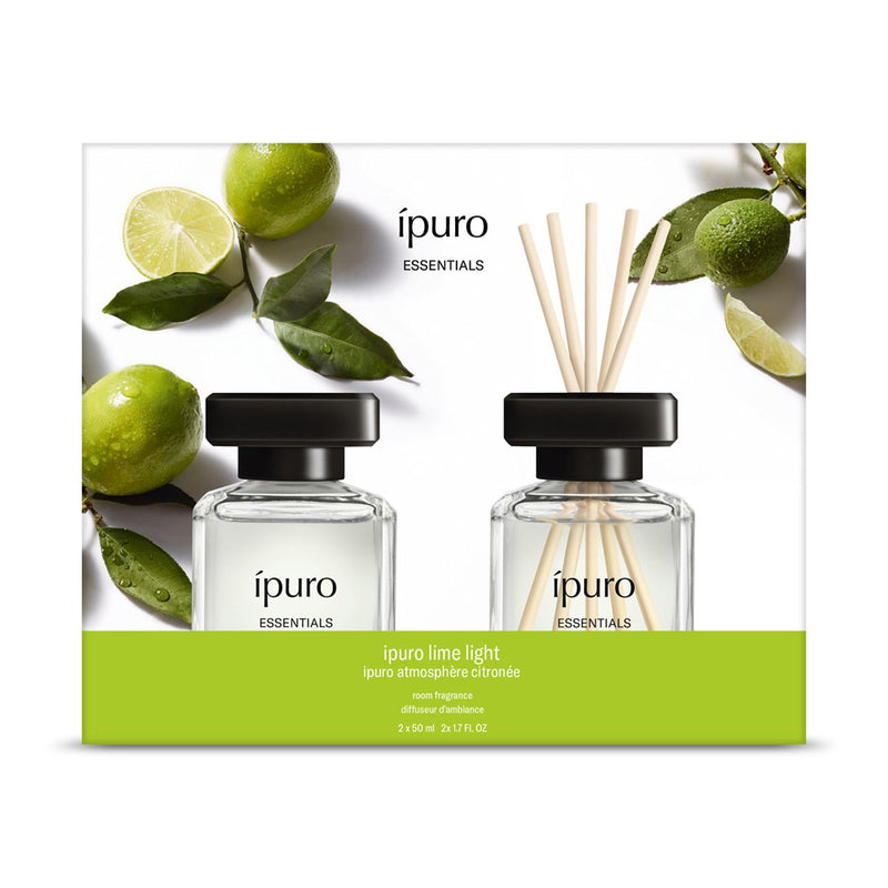 Load image into Gallery viewer, Ipuro geurdiffuser lime light 2 x 50 ml
