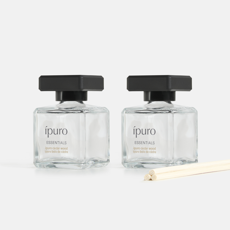 Load image into Gallery viewer, Ipuro geurdiffuser cedar wood 2 x 50 ml