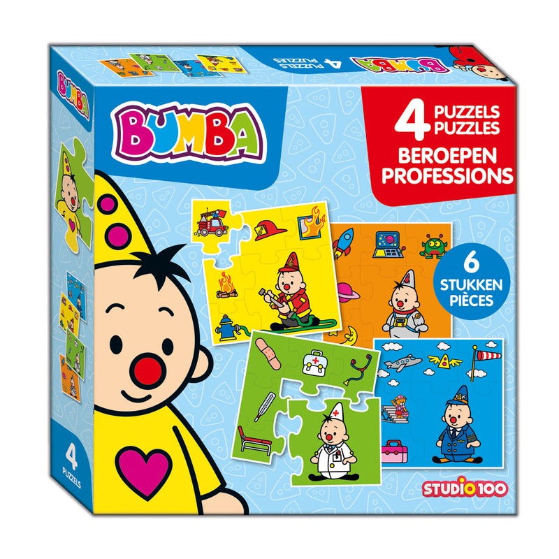 Load image into Gallery viewer, Studio 100 bumba puzzel beroepen, 4in1