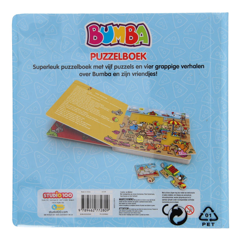 Load image into Gallery viewer, Studio 100 bumba puzzelboek met leuke verhaaltjes