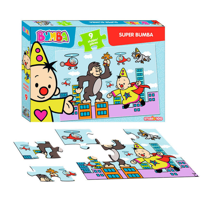 Load image into Gallery viewer, Studio 100 bumba puzzel super bumba, 9st.