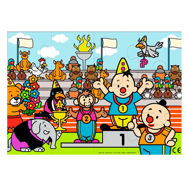 Load image into Gallery viewer, Studio 100 bumba puzzel atleet, 12st.