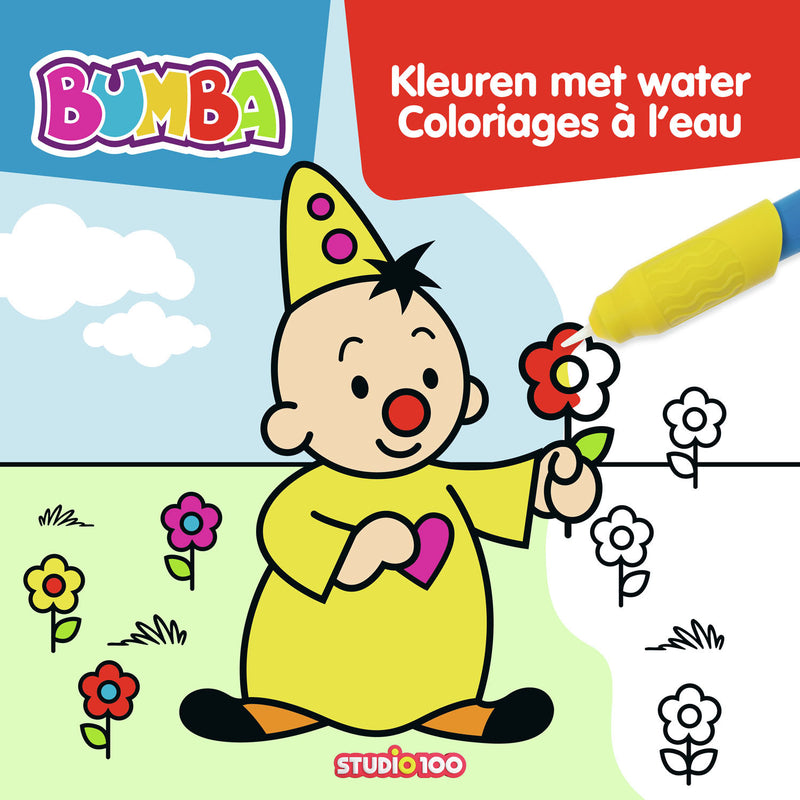 Load image into Gallery viewer, Studio 100 bumba kleurboek - kleuren met water