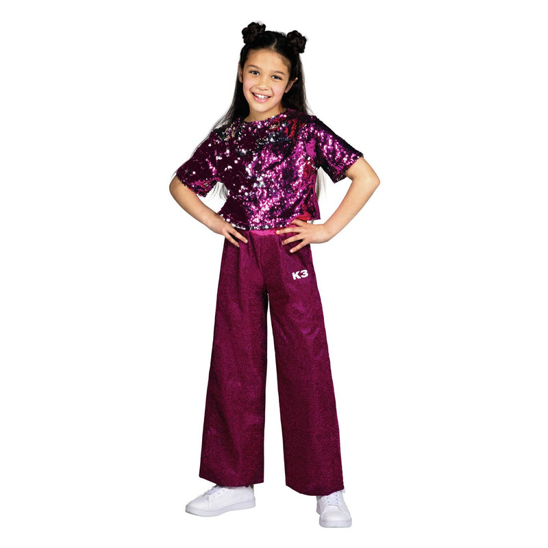 Load image into Gallery viewer, K3 verkleedpak roze, 9-11 jaar