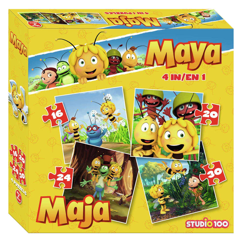 Load image into Gallery viewer, Maya de Bij Puzzel, 4in1
