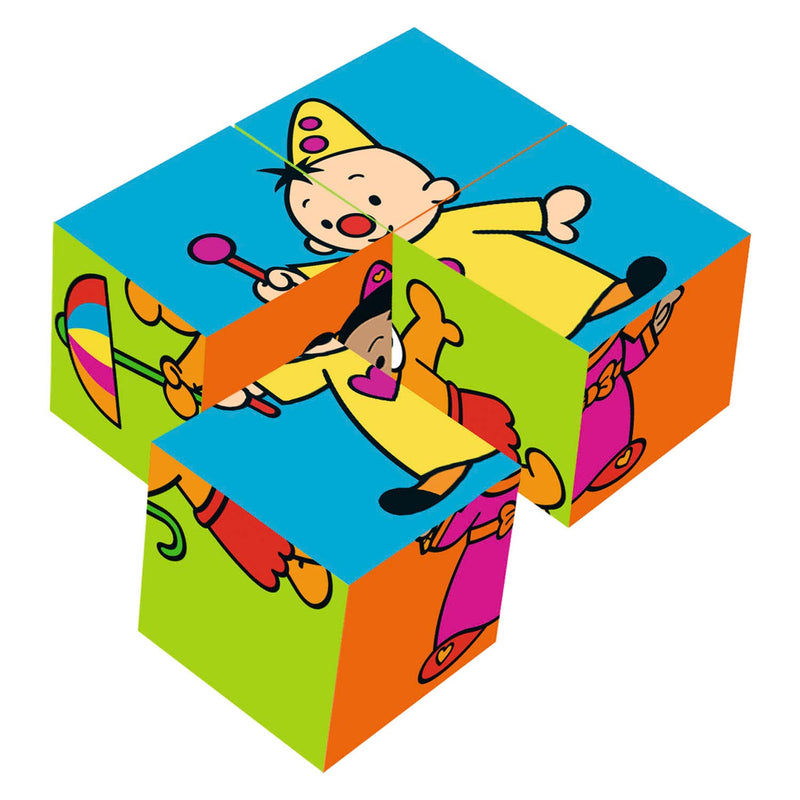 Load image into Gallery viewer, Bumba puzzel - houten kleurrijke blokpuzzel met 4 blokken