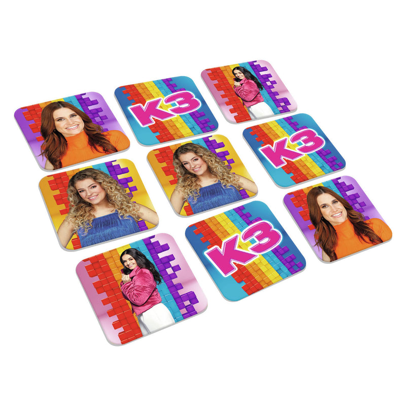 Load image into Gallery viewer, K3 spel - 4 in 1 spel - memo, domino, puzzel en lotto