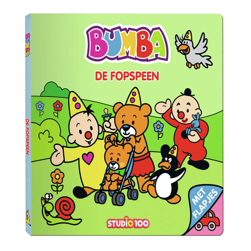 Load image into Gallery viewer, Studio 100 bumba kartonboek - de fopspeen