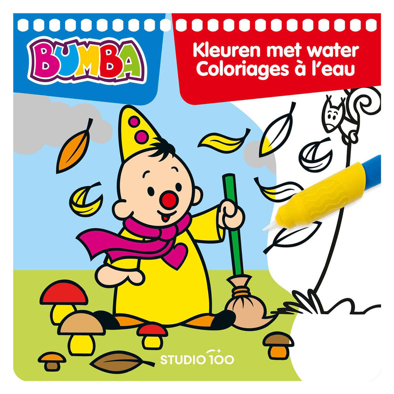 Load image into Gallery viewer, Bumba kleurboek kleuren met water - herfst
