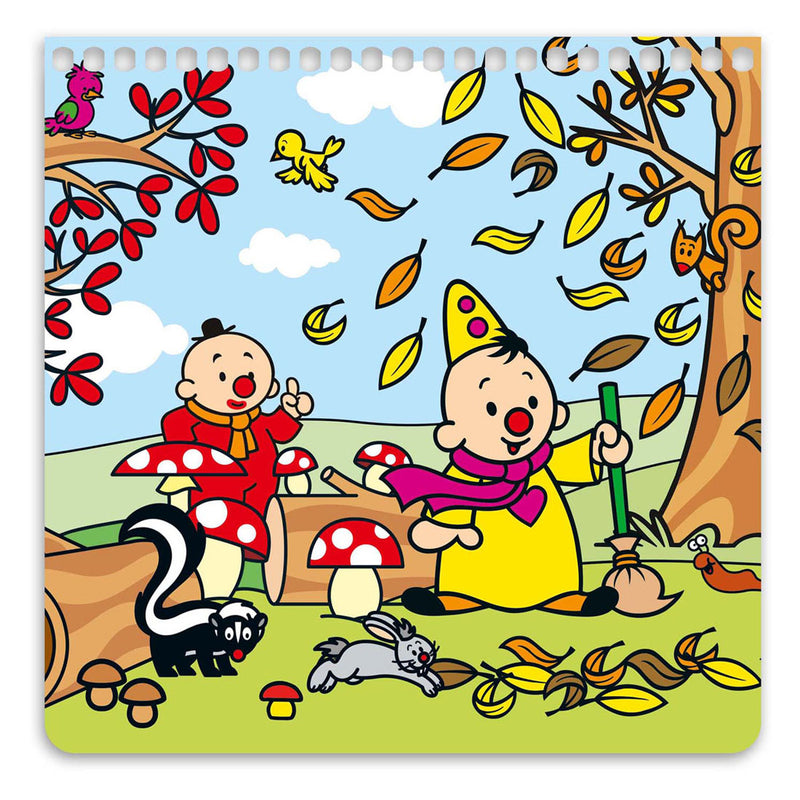 Load image into Gallery viewer, Bumba kleurboek kleuren met water - herfst
