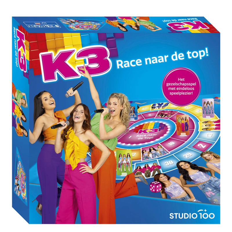 Load image into Gallery viewer, K3 race naar de top bordspel