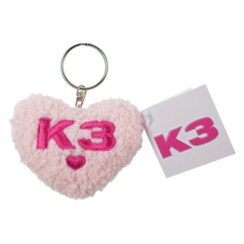 Load image into Gallery viewer, K3 sleutelhanger pluche hart