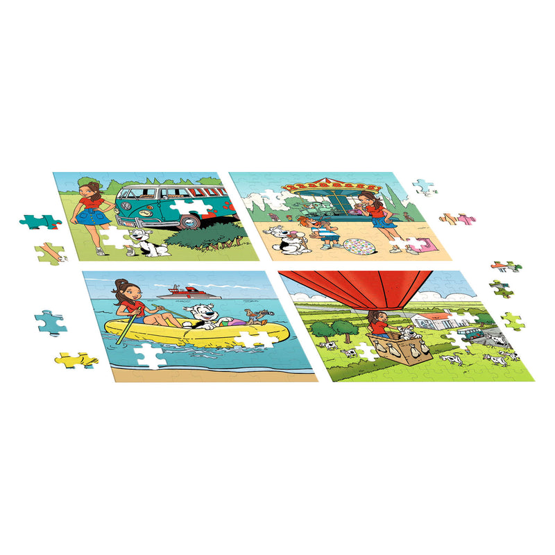 Load image into Gallery viewer, Samson marie puzzel - 4 in 1 puzzel - 36 49 64 100 stukjes