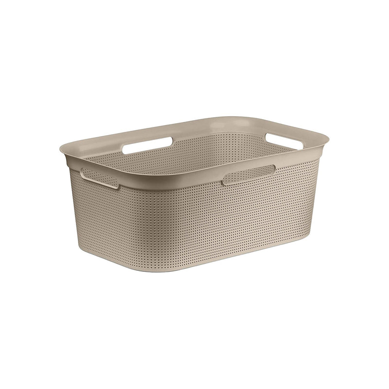 Load image into Gallery viewer, Rotho brisen wasmand 41l cappuccino