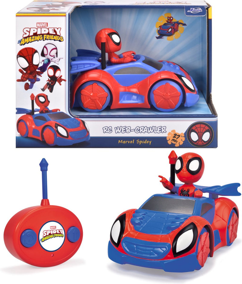 Load image into Gallery viewer, Dickie jada toys - rc spiderman spidey web crawler - bestuurbare auto