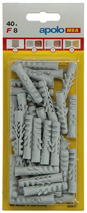 Load image into Gallery viewer, Celo 1015371 - 40 nylon pluggen f502611 8 mm | 5 stuks