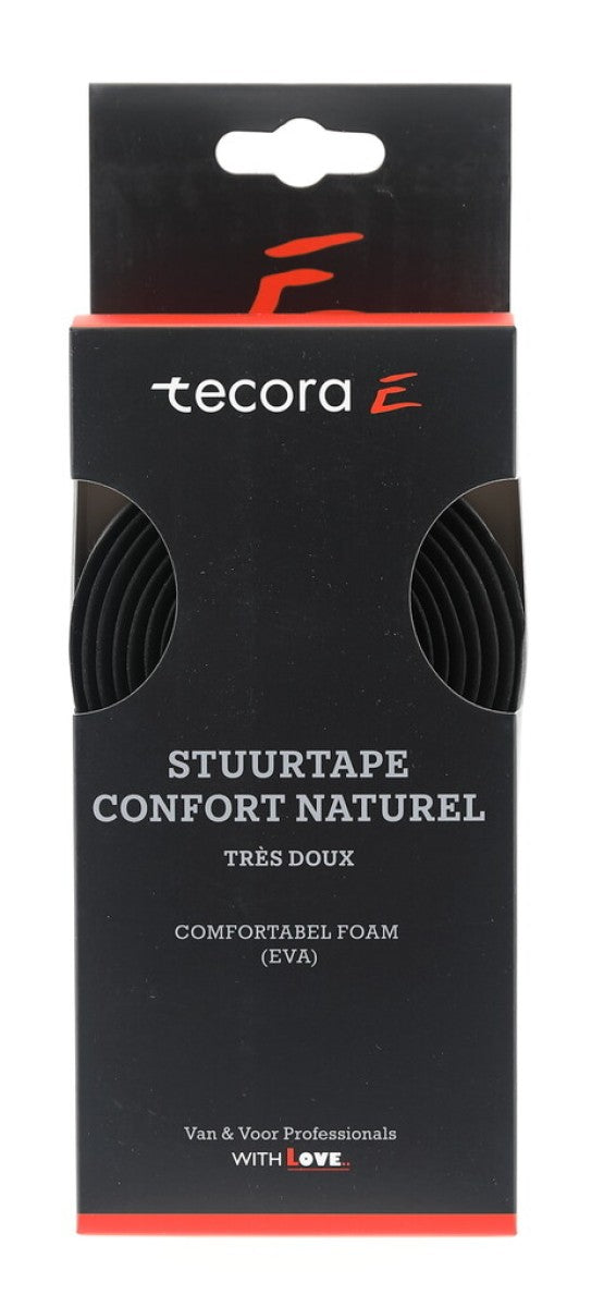 Load image into Gallery viewer, Tecora e stuurlint confort naturel, ø2,5x30mm, 1.8m, zwart