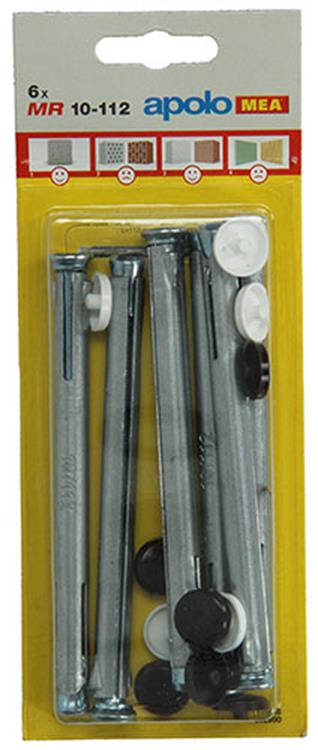 Load image into Gallery viewer, Celo 1015418 - 6 metaalraampluggen mr 502690 10x112mm | 5 stuks