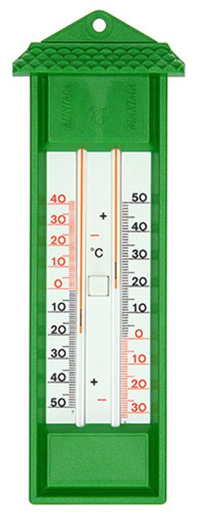 Load image into Gallery viewer, 1008121 - min-max thermometer huisje kunststof groen | 2 stuks