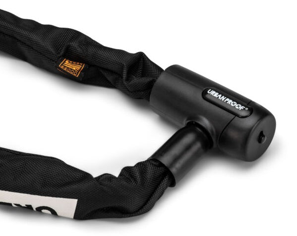 Load image into Gallery viewer, Urbanproof kettingslot art2 8mm 120cm zwart