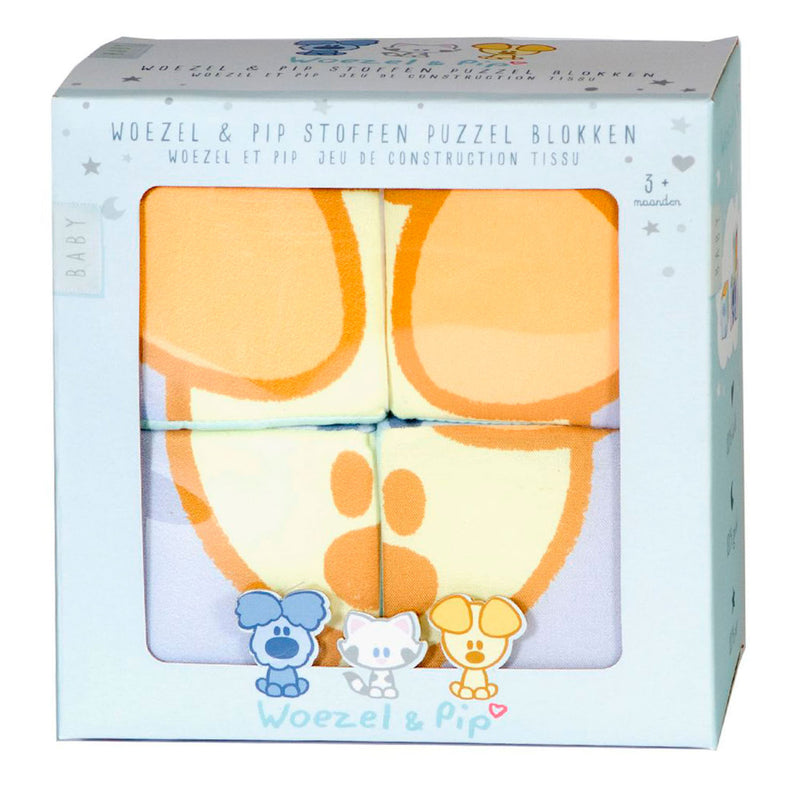 Load image into Gallery viewer, Rubo Toys Blokkenpuzzel en Pip junior 75 cm textiel