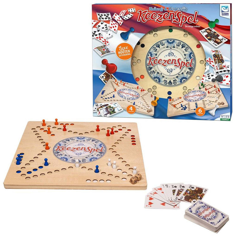 Load image into Gallery viewer, Clown Games Houten Keezenspel