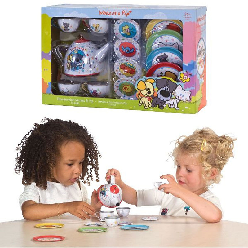Load image into Gallery viewer, Rubo Toys En Pip Theeservies Tin