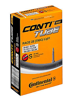 Load image into Gallery viewer, CONTINENTAL Binnenband 28 Race Light 18-622 -> 32-630 SV42mm ventiel